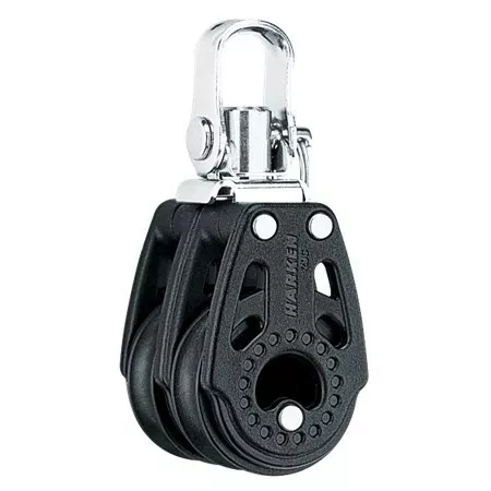 Polea Carbo doble giratoria de 29mm