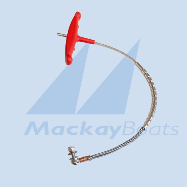 Cable retenida de mástil